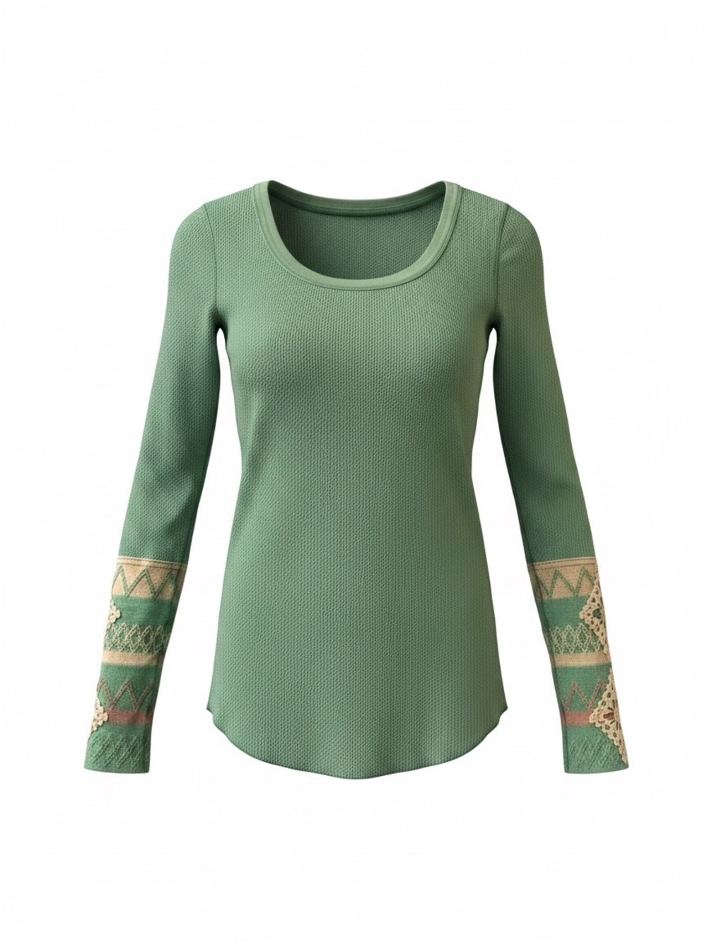 Cozy Thermal Top w adorable detailed cuffs💕
